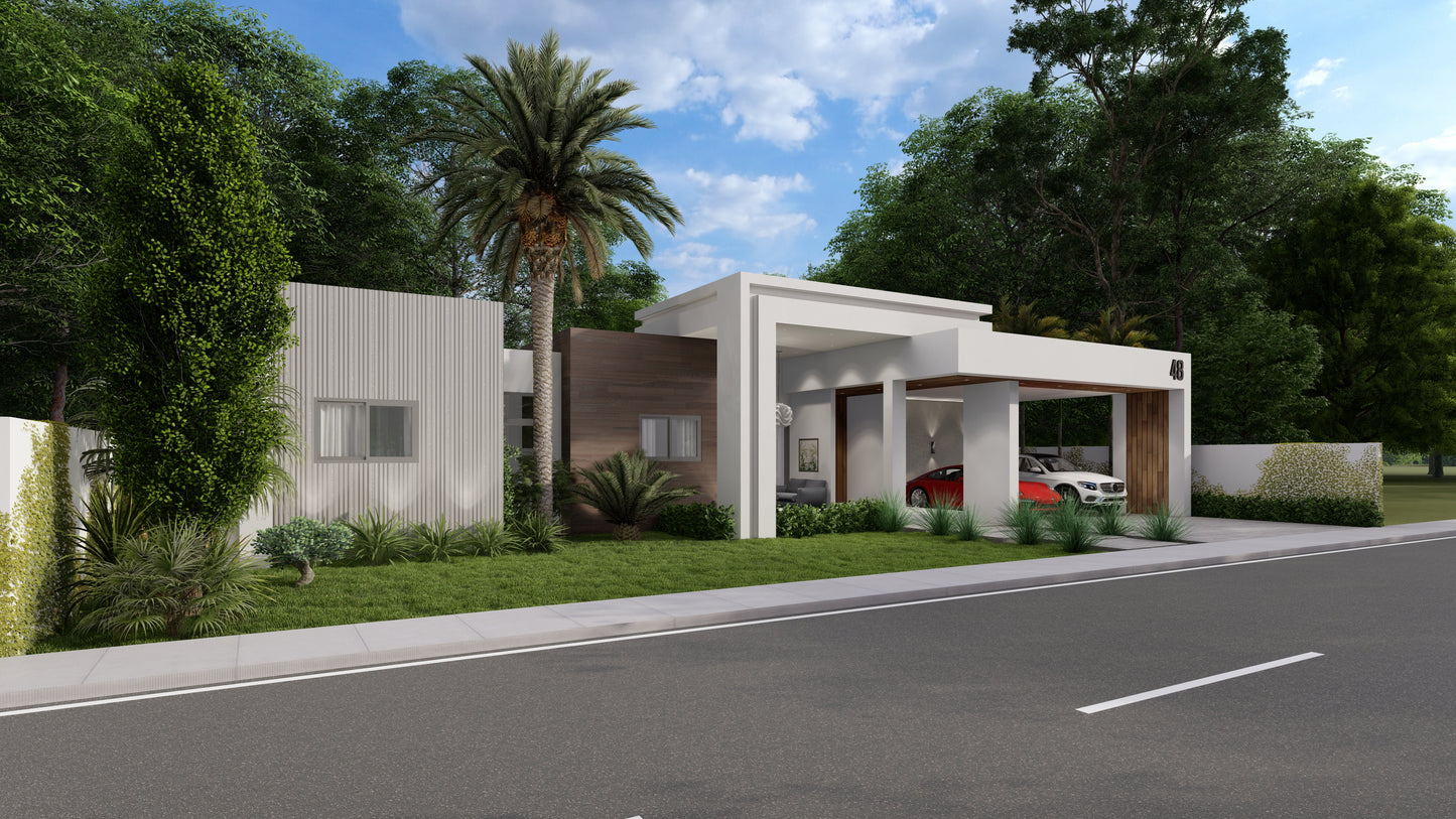 Remodelación 3D de Fachada